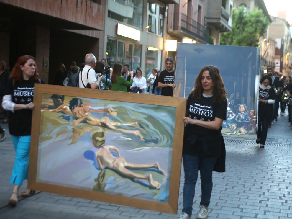 ¡Menudo arte! toma la calle y recorre el Coso Alto de la capital altoaragonesa