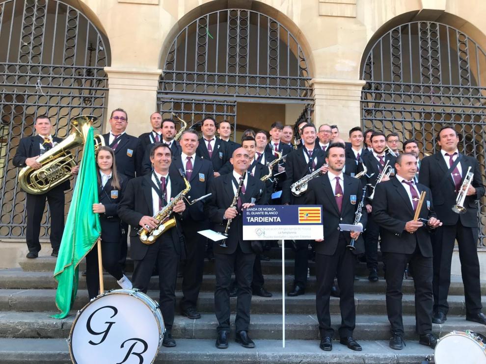 La Banda el Guante Blanco, en el encuentro "La Pamplonesa"