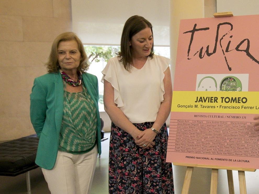 La revista Turia homenajea a Javier Tomeo, "un aragonés universal"