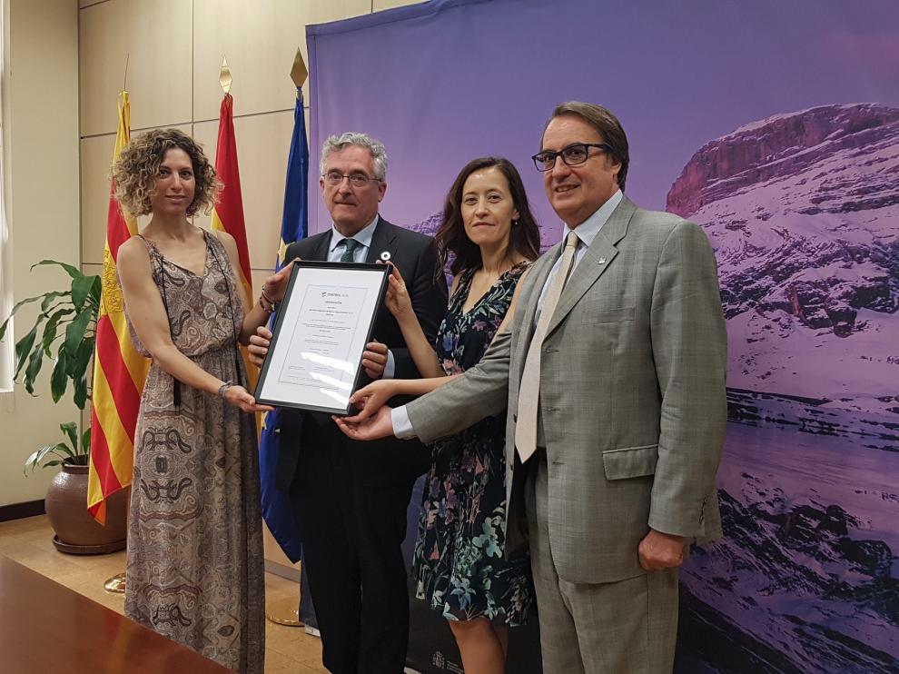 Las actividades de Sarga por el Centenario de Ordesa reciben la certificación de eventos sostenibles