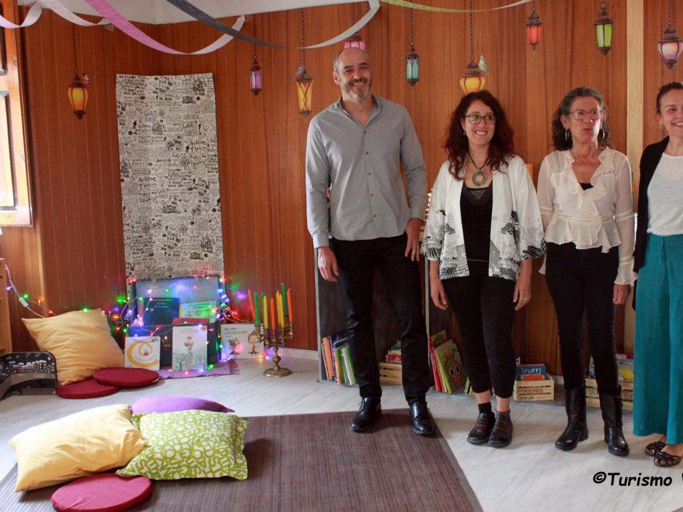 "La Casa de los Cuentos" de Villanúa nace para acercar a los más pequeños y sus familias a la cultura