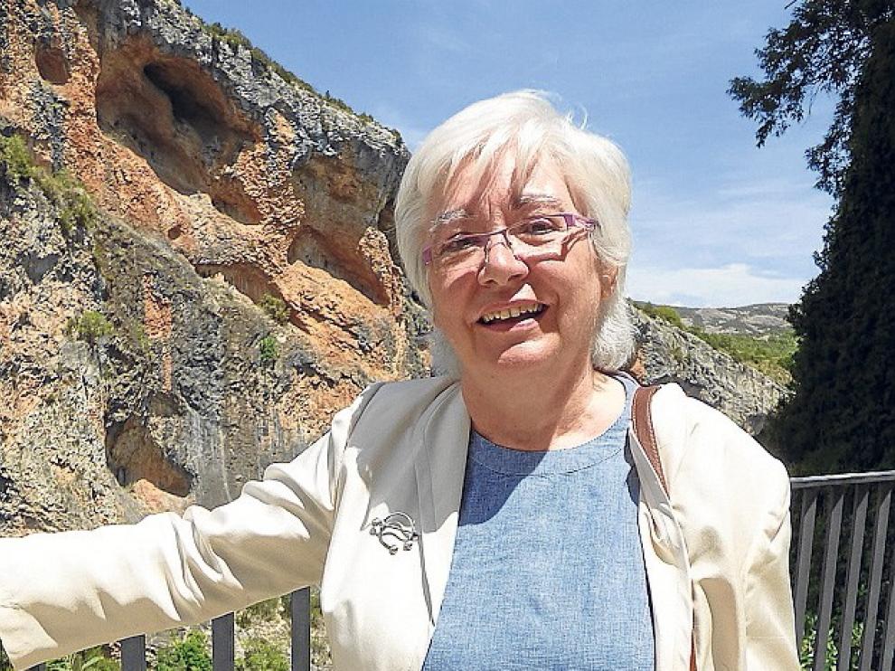 Pilar Utrilla: "En el Parque Cultural del Vero saldrían sorpresas si hubiera prospecciones"