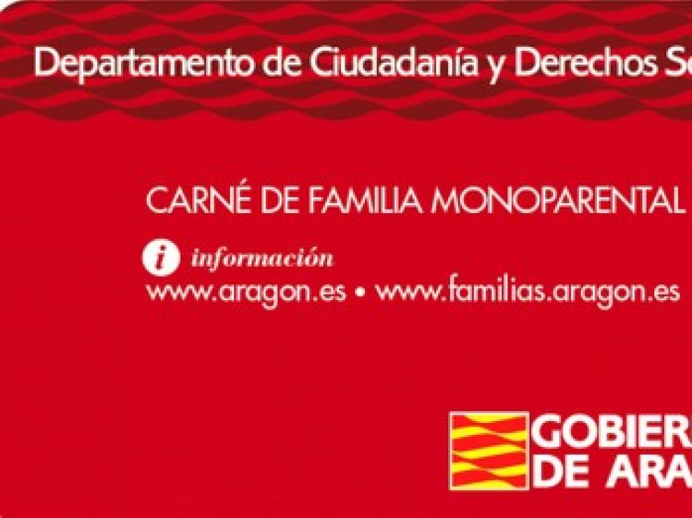Aragón tramita 339 solicitudes de carné monoparental en menos de dos meses