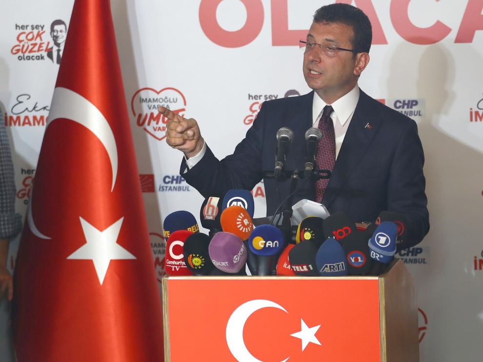 Ekrem Imamoglu pasa a ser el nuevo alcalde de Estambul