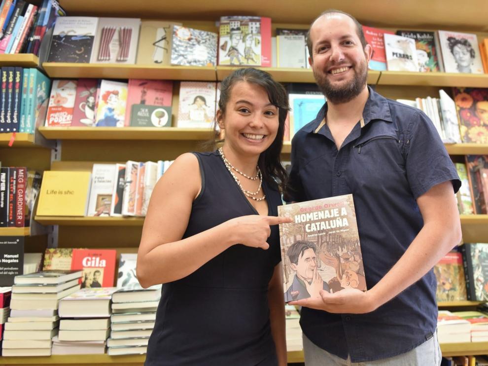 "Homenaje a Cataluña" se convierte en un cómic