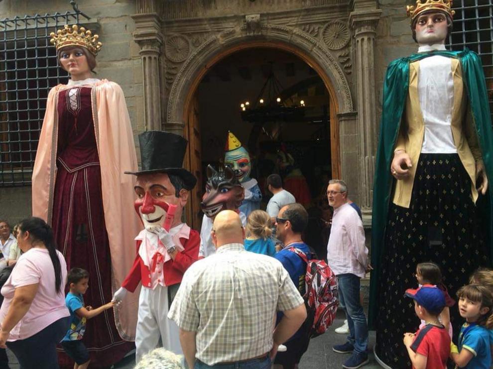 Jaca vive el martes su día grande con la procesión de Santa Orosia