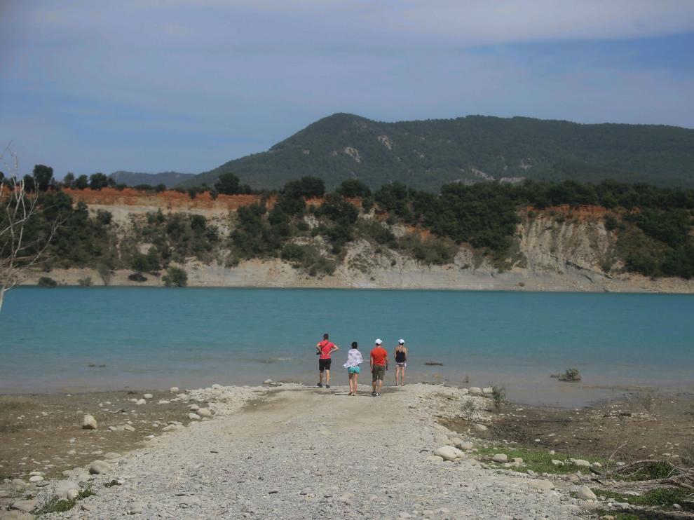 Una playa en Sobrarbe
