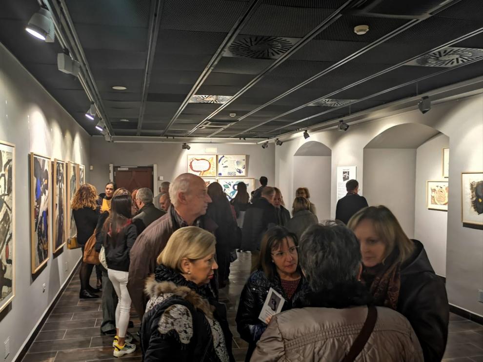Cerca de 10.000 personas han visitado las exposiciones de la Fundación Caja Rural de Aragón