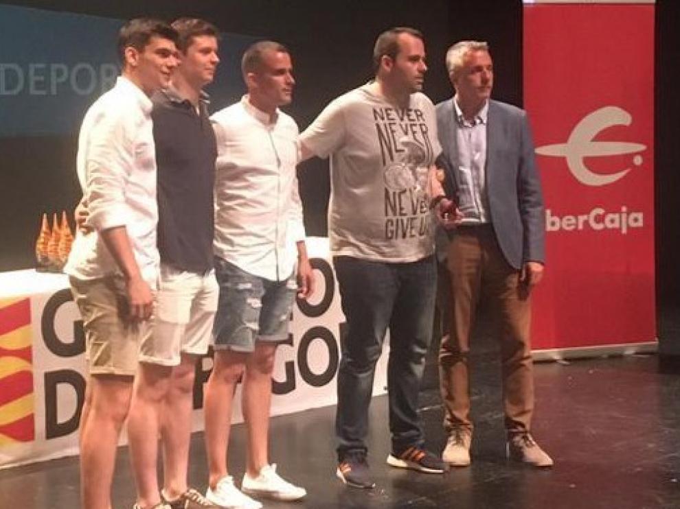El BM. Huesca recoge varios premios en la Gala aragonesa