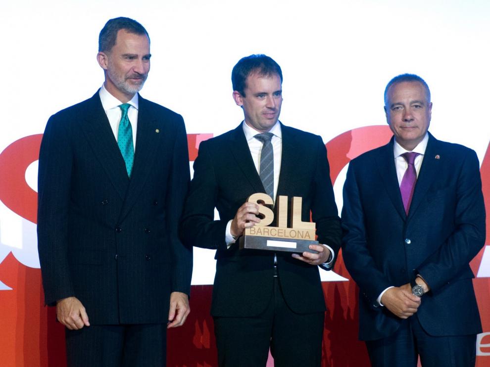 El rey Felipe VI preside la Noche de la Logística en Barcelona