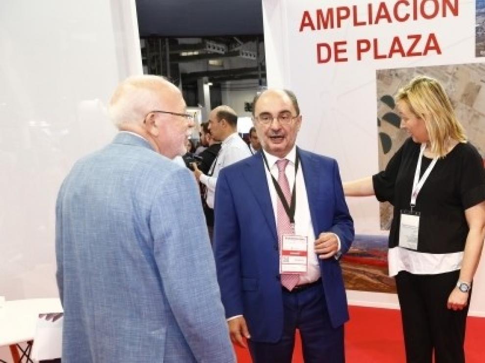Aragón , reconocida como referente en logística en el Salón de Barcelona