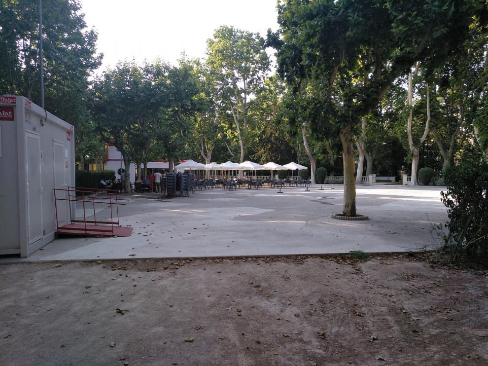 La reurbanización de la terraza del Parque Bar de Huersca sale a licitación