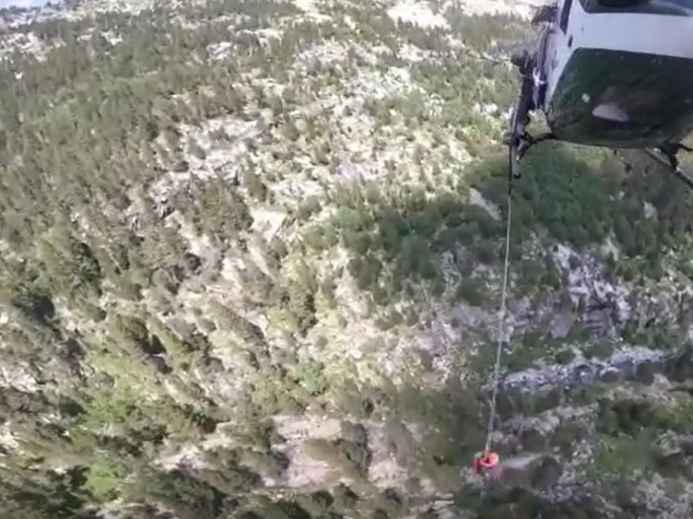 La Guardia Civil realiza siete rescates en cinco días en la provincia de Huesca