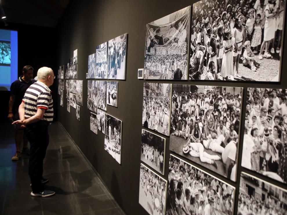 Huesca se llena de recuerdos laurentinos con las fotografías de Víctor Ibáñez
