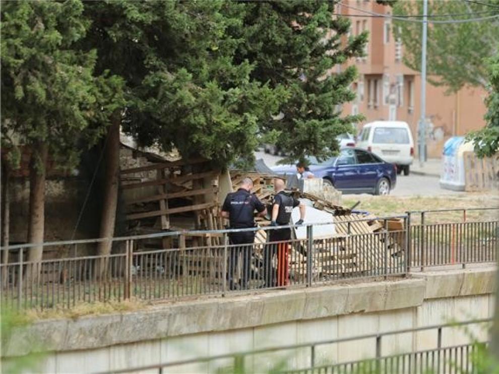 La Policía continúa buscando en Huesca al reclamado de Ronda del Isuela