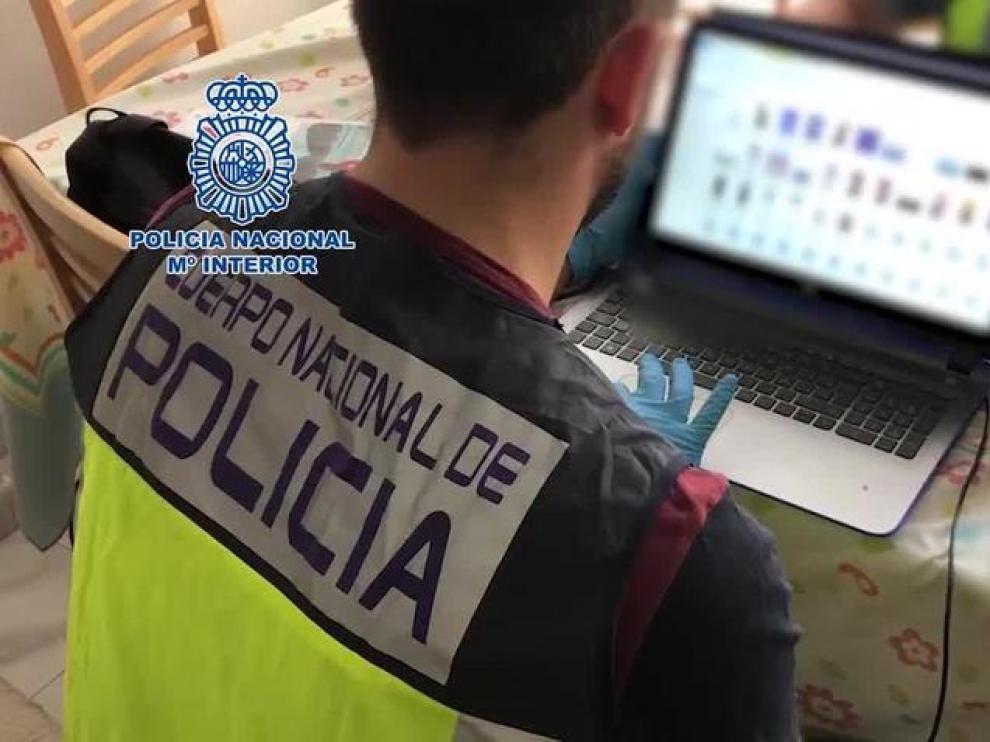 Detienen en Zaragoza a un hombre por tenencia y distribución de pornografía infantil