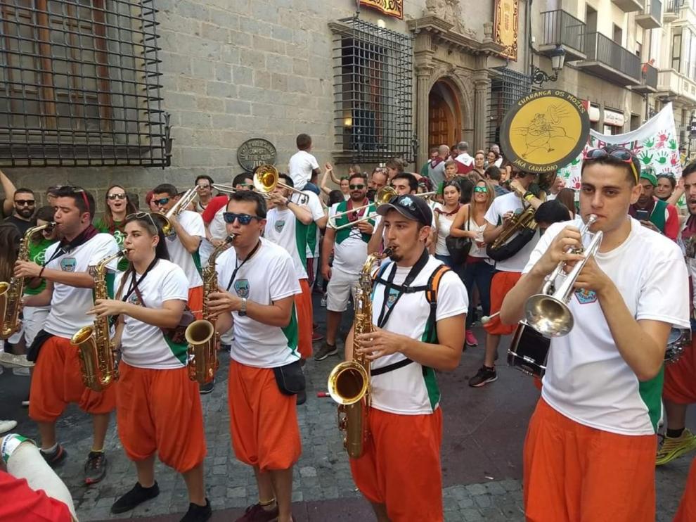 Os Mozés de Jaca, la mejor charanga de España