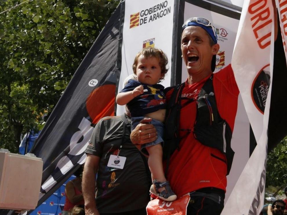 Nacho Cabal y Natalia Román triunfan en el Gran Trail Aneto-Posets