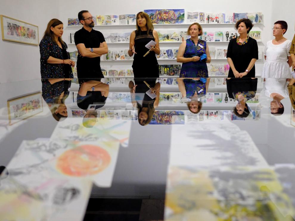 Una exposición "resume las emociones" del Pirineos Sur