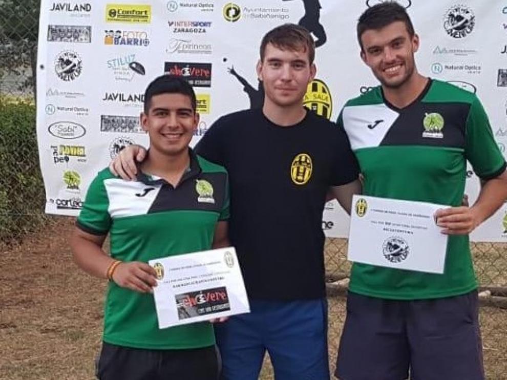 Molano y Rodríguez se llevan el Ciudad de Sabiñánigo