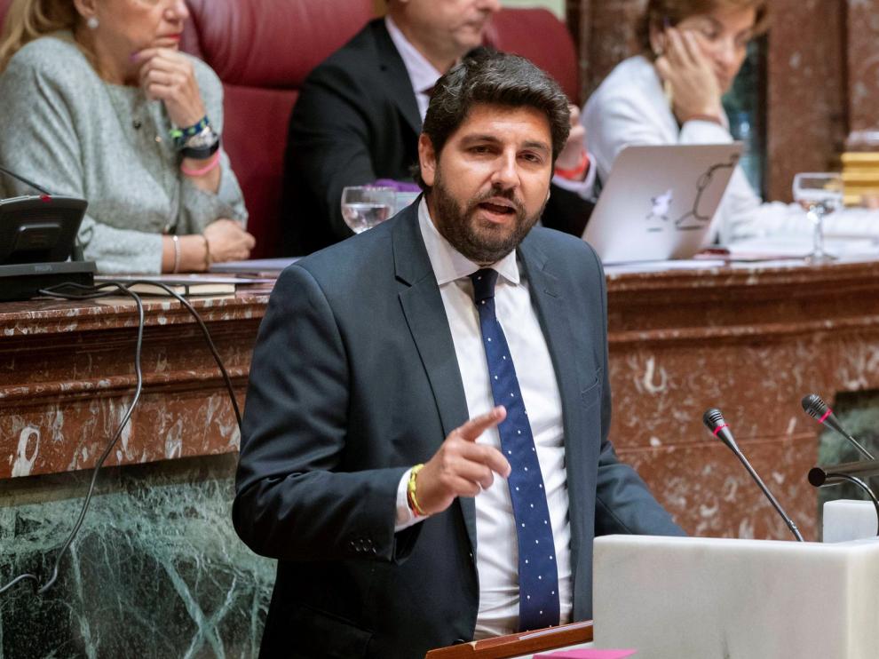 López Miras defiende los acuerdos alcanzados con Vox en Murcia