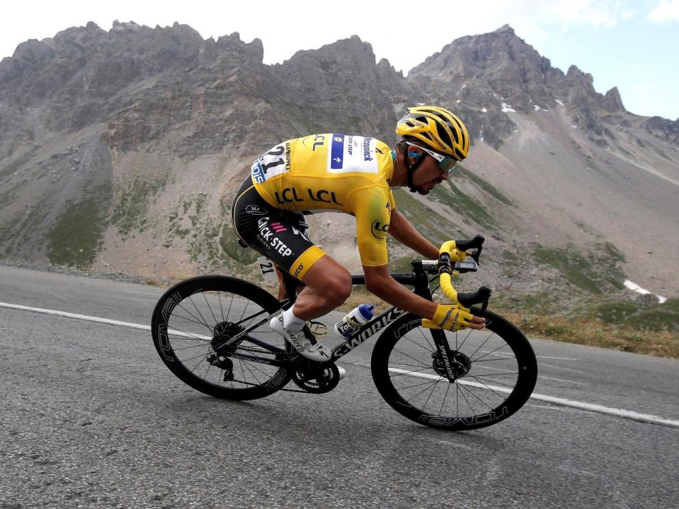 Quintana gana en los Alpes, Bernal sube al podio y Alaphilippe sigue líder