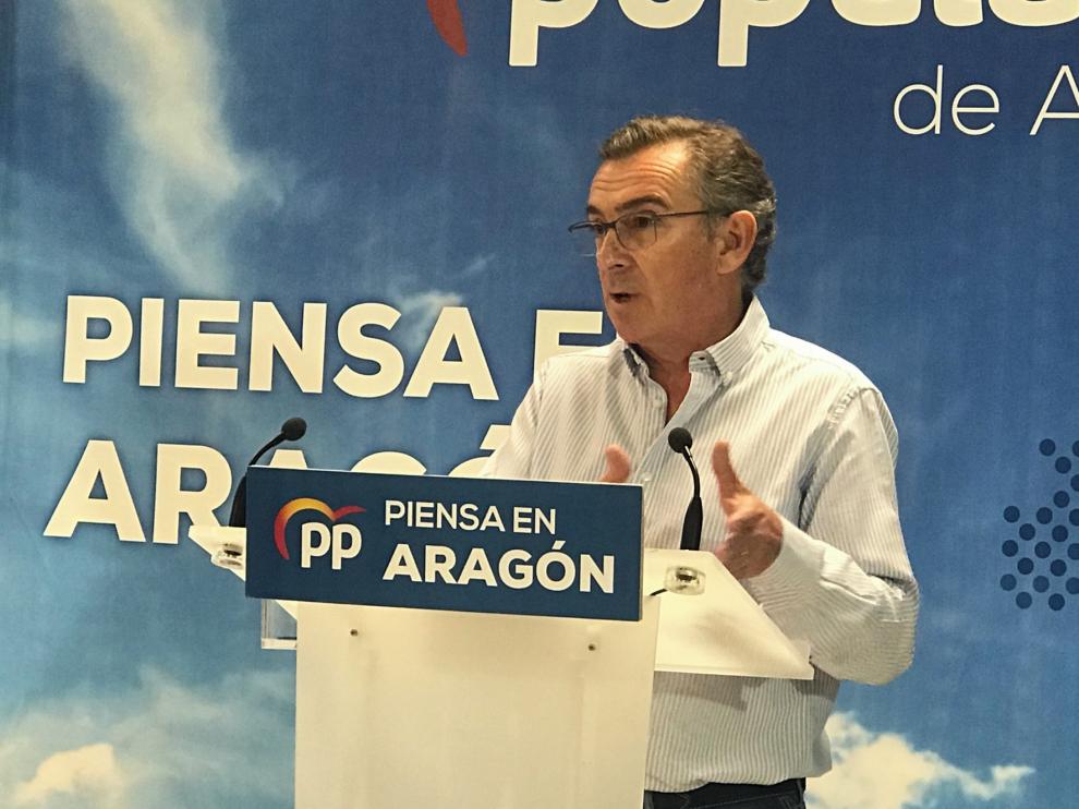 Beamonte anuncia que propondrá a Rudi como senadora autonómica