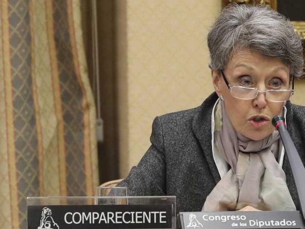 Rosa María Mateo, un año ya provisional con las peores audiencias