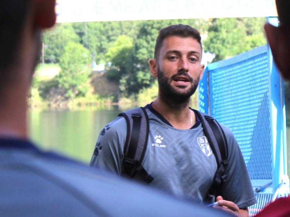 David Porcel destaca la "buena predisposición" de los jugadores