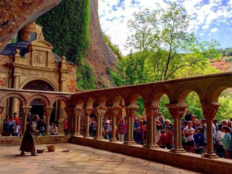 San Juan de la Peña retoma sus exitosas visitas teatralizadas