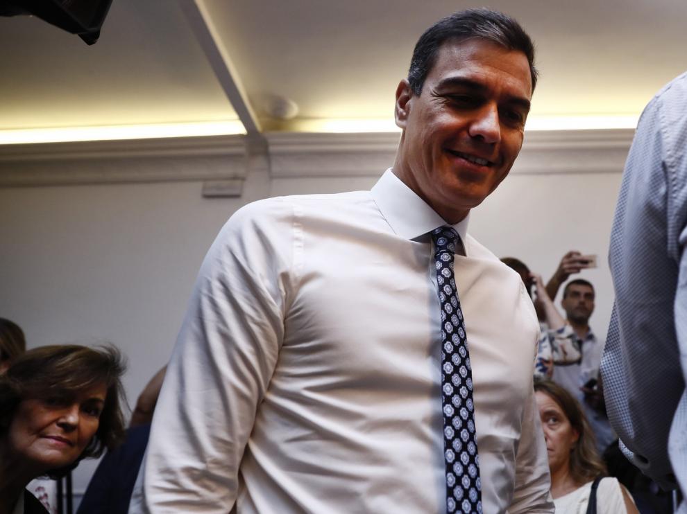 Sánchez niega que intente presionar a Podemos y pide responsabilidad a todos: "Perdemos un tiempo precioso"
