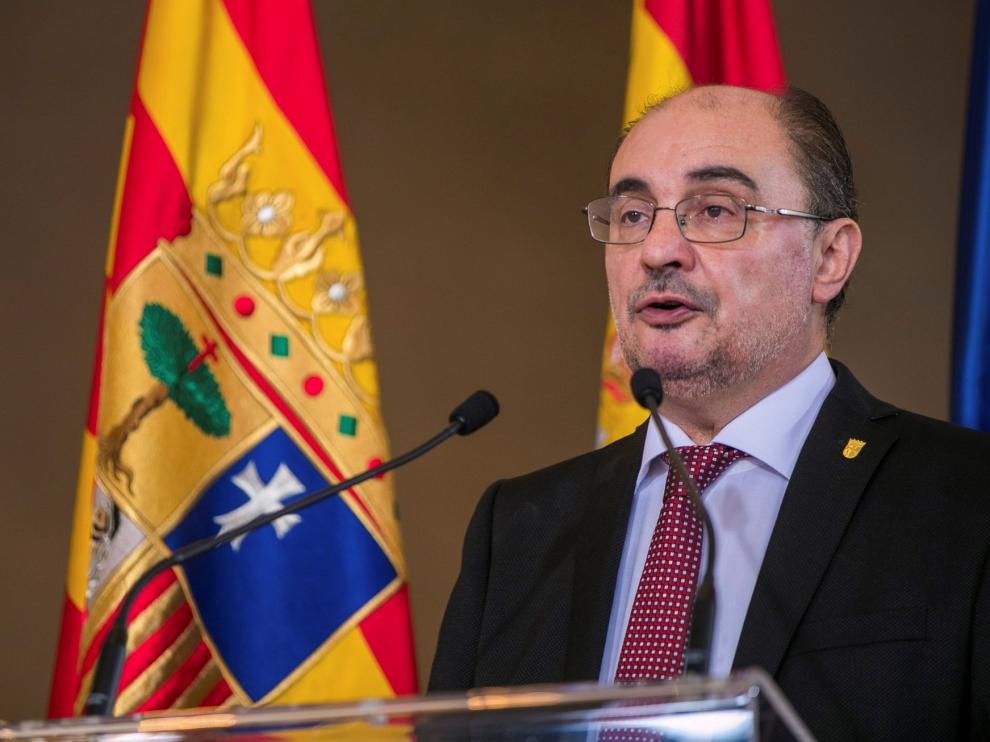 Lambán apoya el cese del director general Pérez Junca