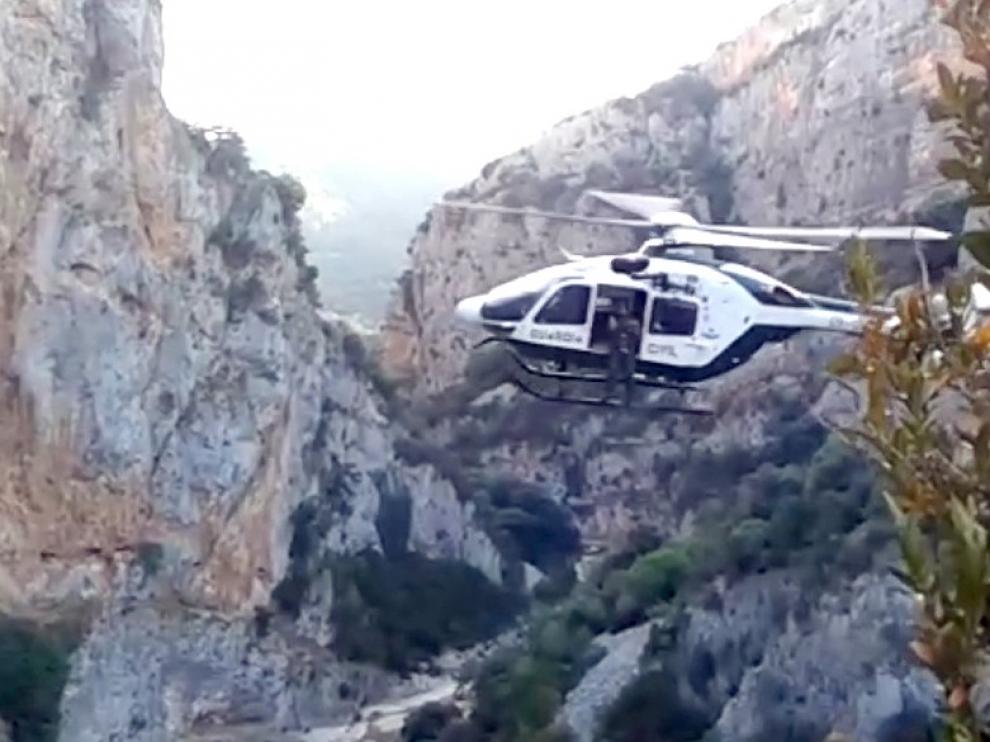 Un deportista francés muere al caer por una senda en Bierge