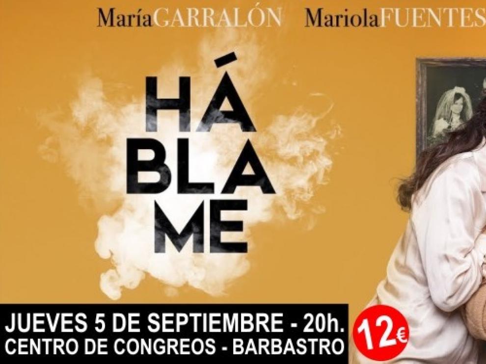 Barbastro pone a la venta las entradas para la obra de teatro "Háblame"