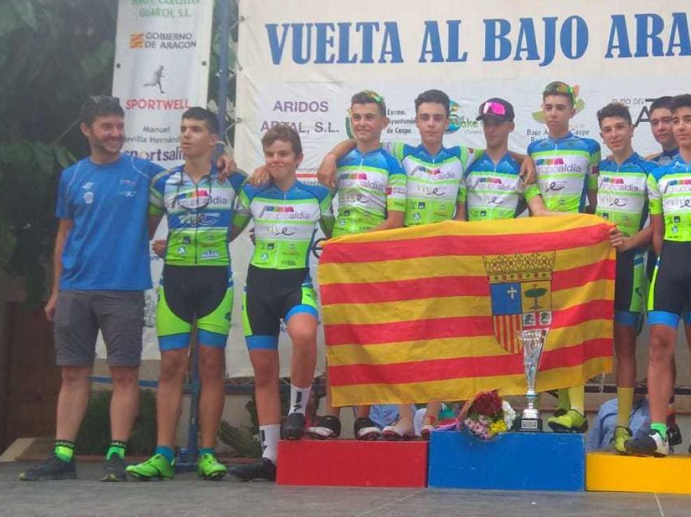 Vive Huesca cierra una notable Vuelta al Bajo Aragón