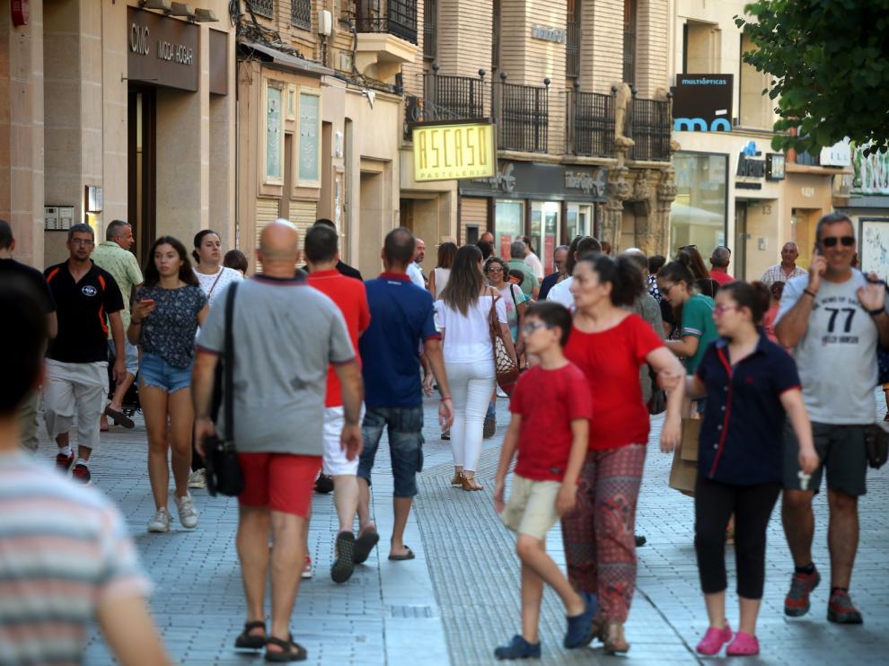 Los oscenses cuentan las horas para el inicio de las fiestas