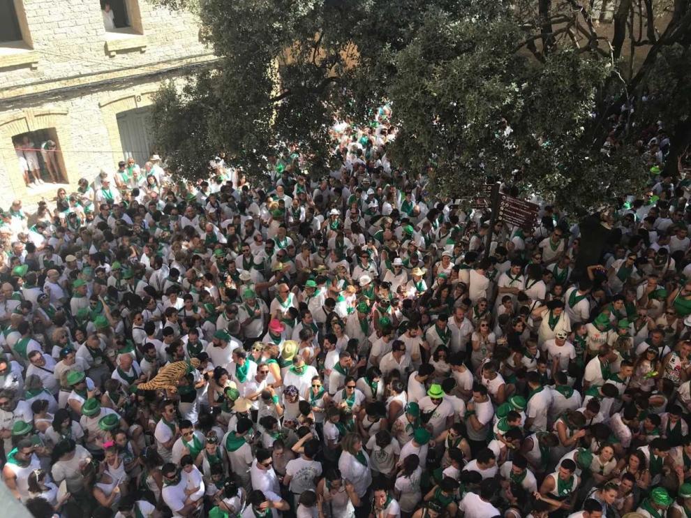 Huesca arranca la fiestas con pasión y la bandera del respeto