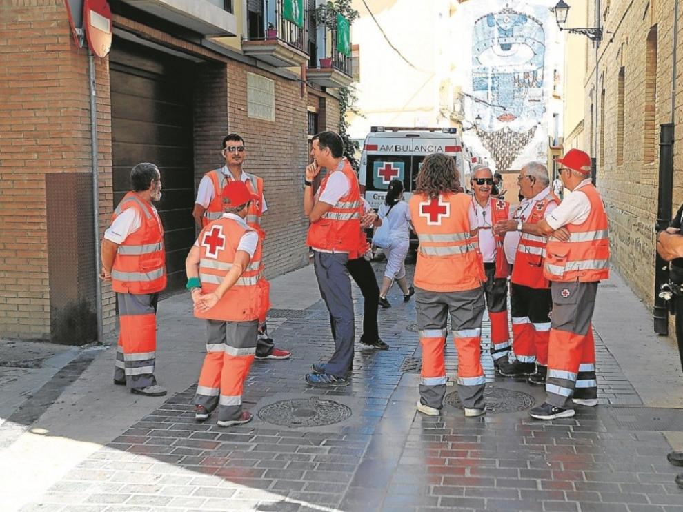 Cruz Roja refuerza la atención en San Lorenzo con casi 50 voluntarios