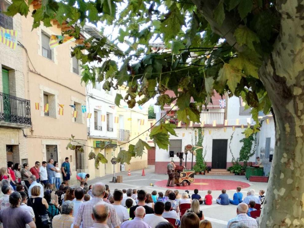 Arrancan en Pomar de Cinca unos festejos con deporte y mucha animación en las calles