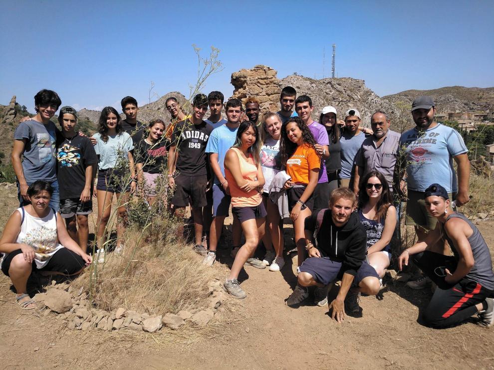 Veinte jóvenes participan en el campo San Roc