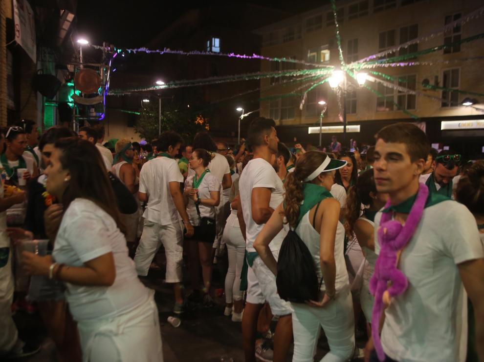 Herido grave un hombre de 39 años tras sufrir un golpe en las Fiestas de San Lorenzo de Huesca