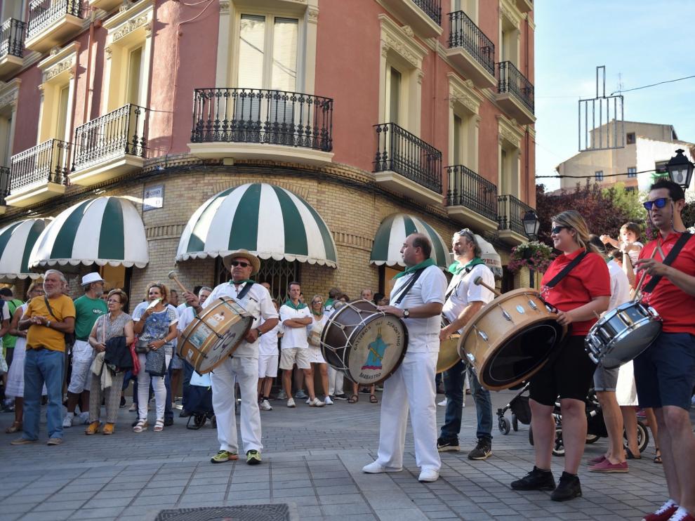 Los gaiteros evocan la música popular más tradicional del Alto Aragón