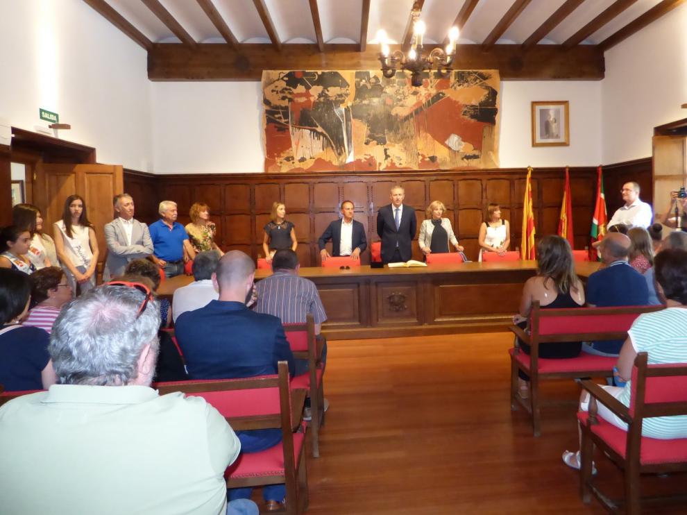 Biescas inaugura la remodelación del edificio del Ayuntamiento