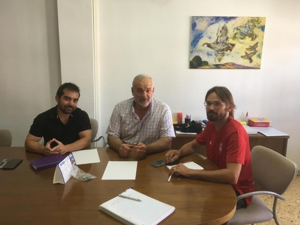 La Comarca de Monegros comienza su ronda de entrevistas con el alcalde de Leciñena