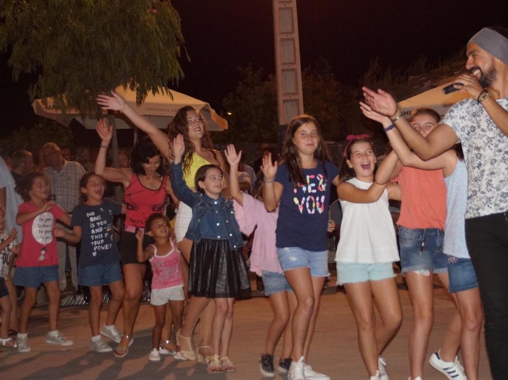 Religión y música se unen para honrar a San Joaquín en la localidad de Abiego