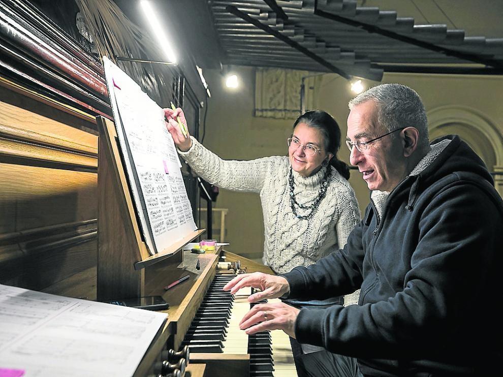 Concierto de órgano a cuatro manos con Hakim y Dufourcet en Torreciudad
