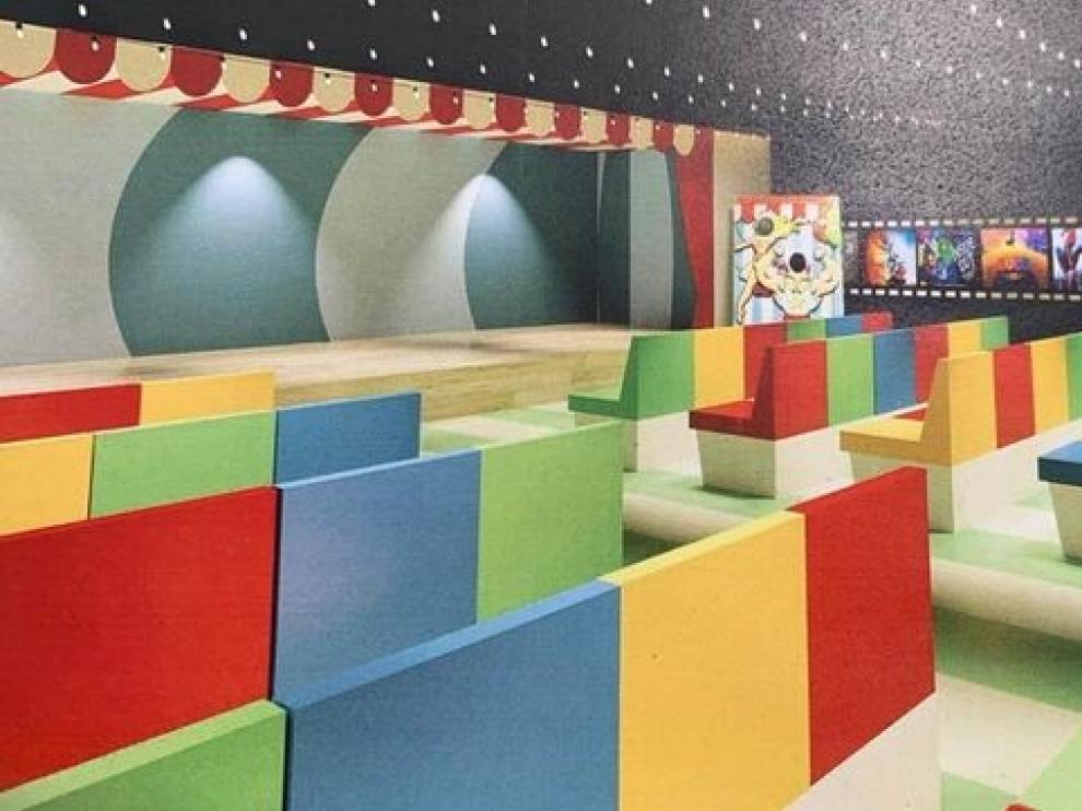 El Hospital Infantil de Zaragoza contará en octubre con un cine para los niños ingresados