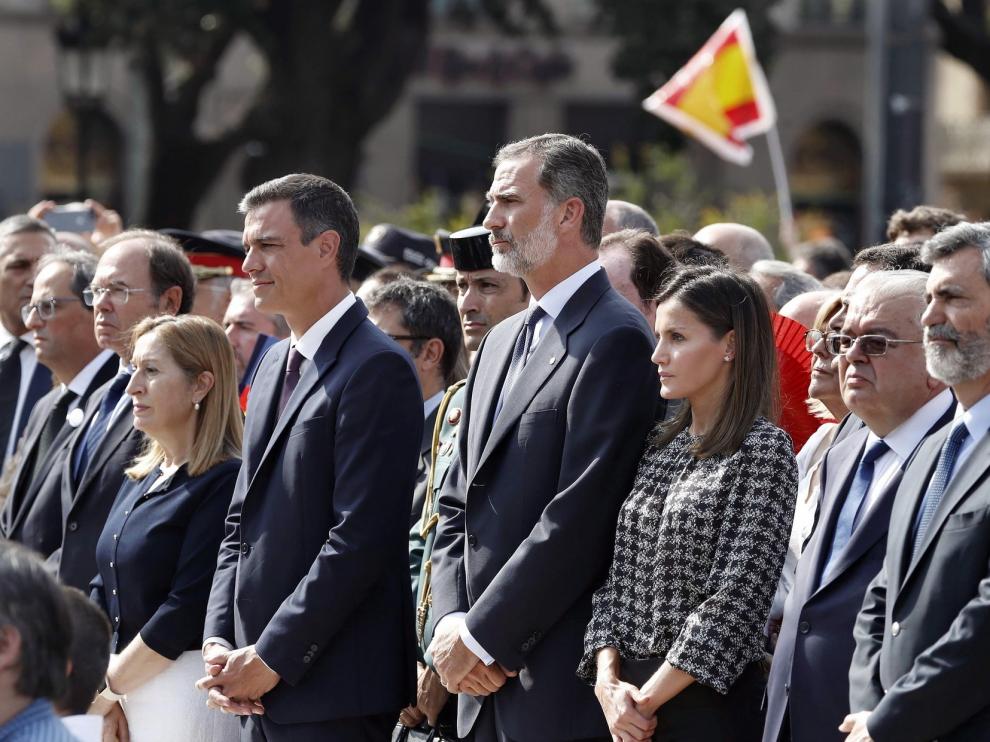 Conmemoración del segundo aniversario de los atentados del 17-A