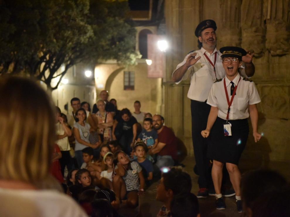 Aerolíneas de Leyenda estrena dos itinerarios por las calles de Huesca