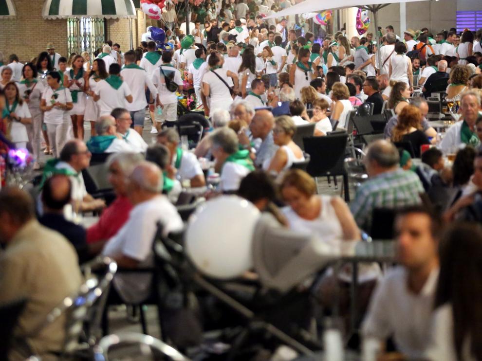 La hostelería de Huesca, satisfecha con el resultado final de la fiesta laurentina